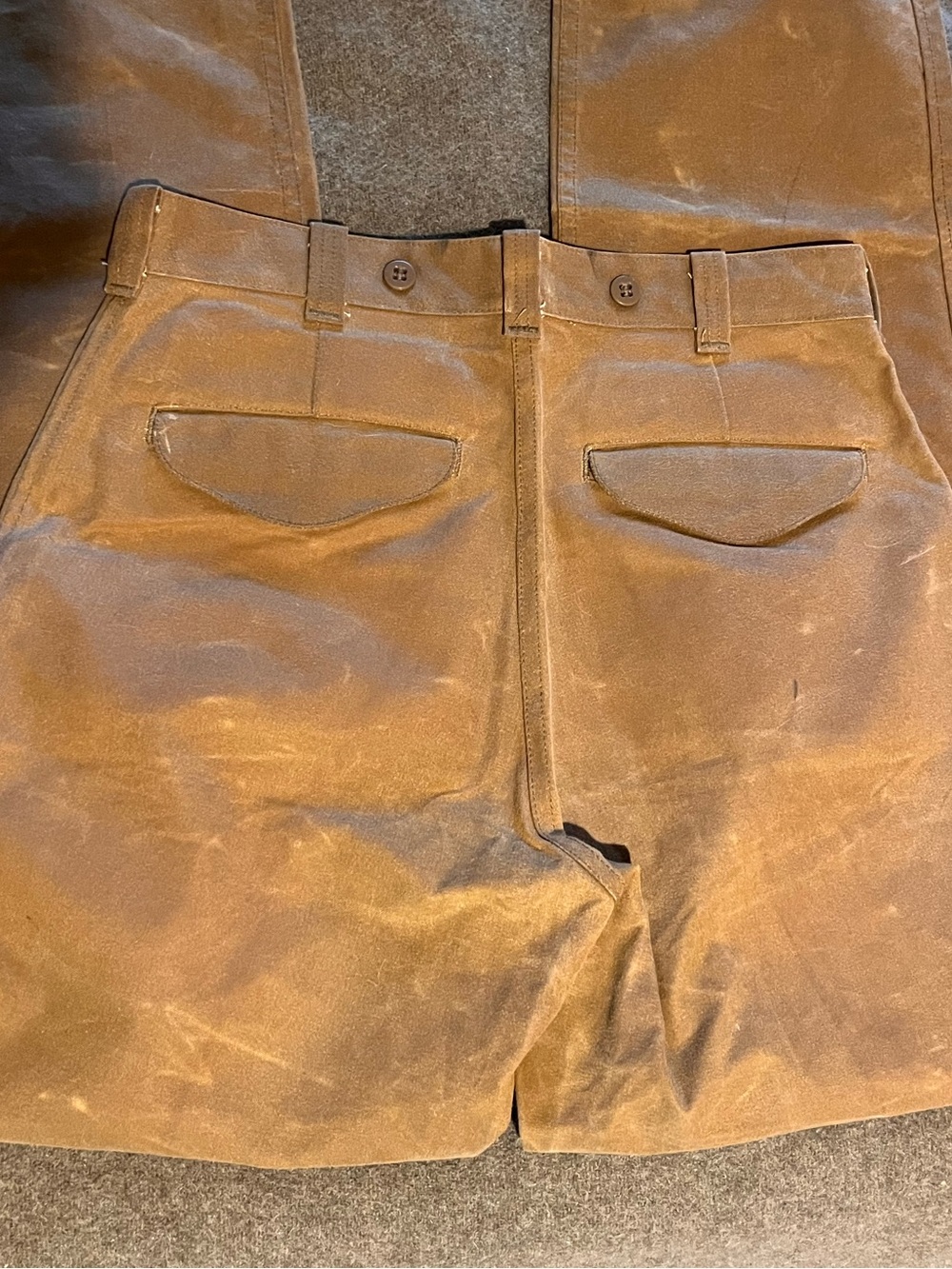 Filson single tin cloth pants